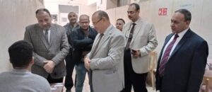 متابعة دورية عبد المالك يتفقد سير إمتحانات كلية الطب بنين الأزهر أسيوط ضمن زيارته المكوكية