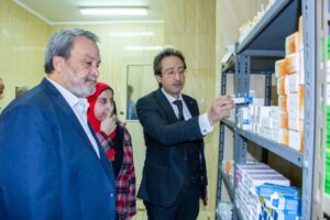 تقديم الرعاية الطبية ل1380 حالة بقافلة جامعة طنطا بقرية الرجدية