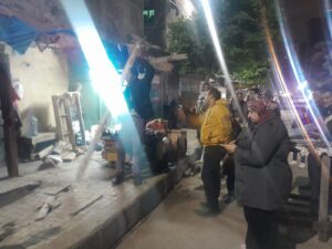 حملات مكبرة لإزالة الأشغالات والتعديات بحي غرب الإسكندرية
