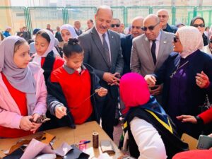 تعليم الاسكندرية :  أفتتاح أسبوع نشاط   "سعادتي في نشاطي " بمدارس بشاير الخير