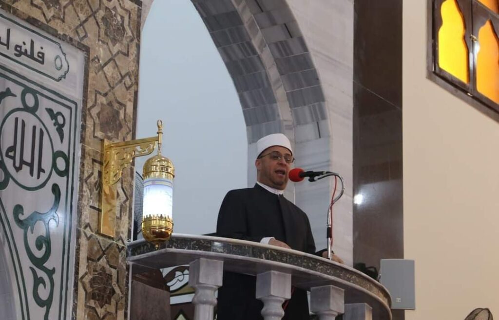 إفتتاح مسجد أهل بدر بمدينة الدكتور أحمد زويل بالسويس