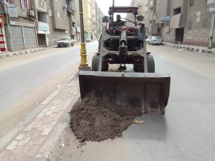 التنمية المحلية" تنفيذ الحملات المكبرة للنظافة وكنس الشوارع والميادين لرفع القمامة