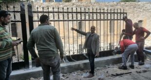 آثار الإسكندرية : تفقد المراحل النهائية لسور طابية النحاسين