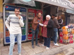 حملات مكبره للتفتيش على المحال التجارية والمطاعم والصيدليات بغرب الإسكندرية 