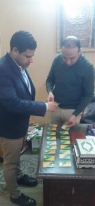 ضبط عدد من البطاقات التموينية باحد المخابز البلدية بوسط الاسكندرية