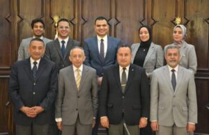 مجلس الجامعة يكرم فريق كلية الحقوق الفائز بالمرتبة الثانية في مسابقة المحكمة الصورية العربية