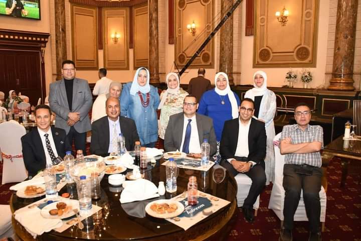 تحت رعاية رئيس جامعة عين شمس، إقامةحفل الافطارالسنوي "بدار الدفاع الجوى"