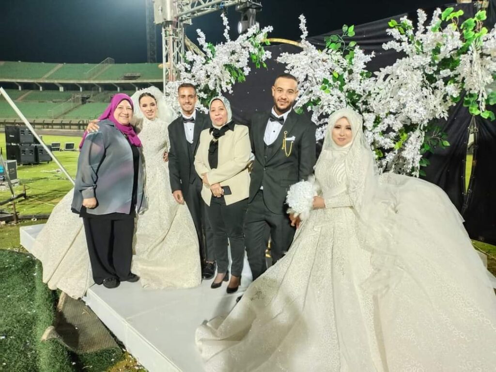 حفل زفاف جماعى وفرحة عارمة لأهالينا بمحافظة السويس