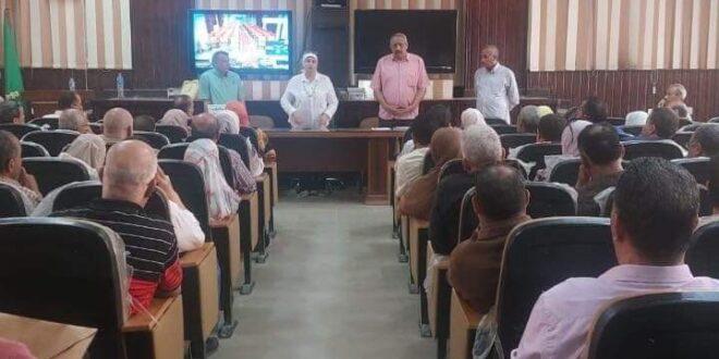 " سماح إبراهيم" تعقد اجتماعاً مع رؤساء لجان امتحانات الشهادة الإعدادية