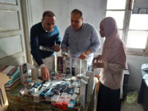ضبط 8000 سيجارة مجهولة المصدر بوسط الاسكندرية
