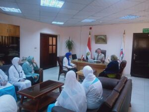 تكريم المدير التنفيذي" لمستشفيات جامعة بنها "بمحافظة القليوبية لعدد من أعضاء هيئة التمريض