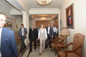 وزيرة الثقافة تتفقد مشروع تطوير ورفع كفاءة دار أوبرا الإسكندرية