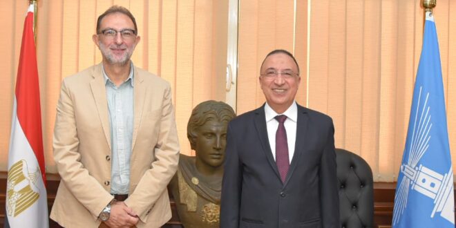محافظ الإسكندرية يستقبل رئيس الهيئة القومية لسلامة الغذاء