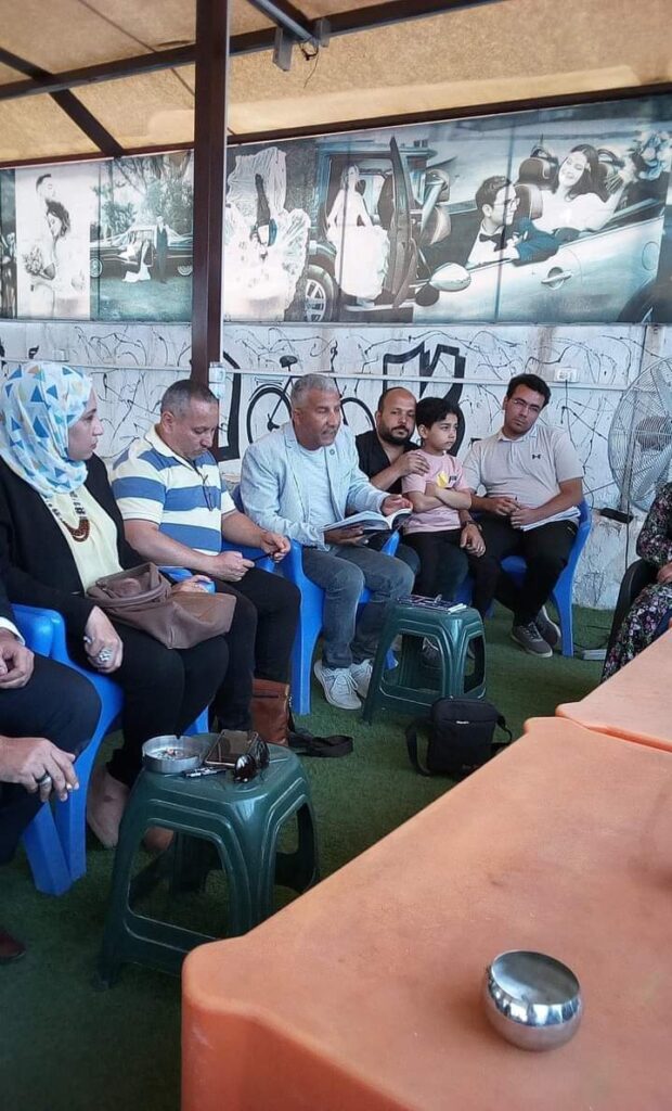 الأديبة الفلسطينية الدكتورة إيمان الناطور في ضيافة نادي أدب التل الكبير