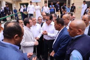 عبدالغفار" يتفقد مستشفى الحمام المركزي بمحافظة مطروح