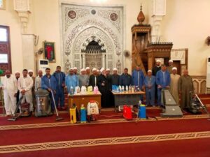 القليوبيه" انطلاق حملة النظافة بمساجد الجمهورية 
استعدادًا لصلاة عيد الأضحى المبارك