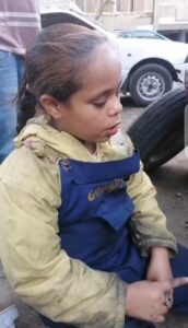 أصغر ميكانيكية في "مصر" طفله تبلغ من العمر العشر سنوات