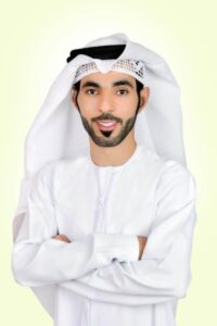 الفنان الإماراتى هزاع محمد مع رئيس قناة abc الخليجية 