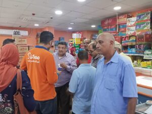حملات مكبره للتفتيش على المحال التجارية والمطاعم  والصيدليات بغرب الإسكندرية