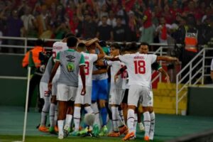 بعد مباراة حماسية وشاقة المنتخب المغربي يترشح لنهائي كاس افريقيا مع المنتخب المصري
