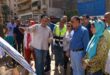 محافظ الإسكندرية يتابع اعمال تطوير ساحة أبو العباس المرسي (ميدان المساجد) حي الجمرك