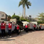 تدشين قافلة الهلال الأحمر المصري الإغاثية