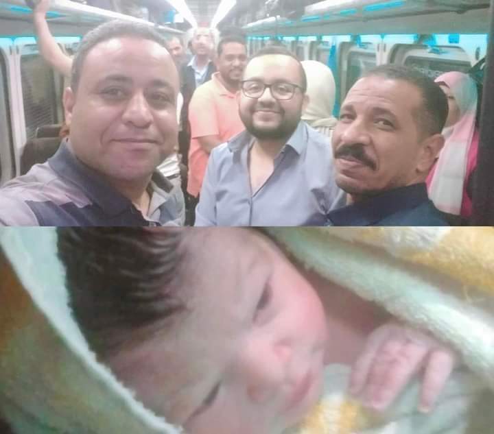 ولادة طفلة فى قطار الصعيد.. شمس نورت فى ديروط وشهامة 3 أطباء أنقذت أمها