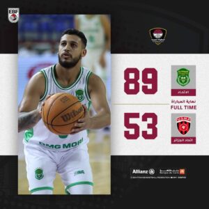 فوزان مصريان للأتحاد والأهلي في البطولة العربية لكرة السلة في قطر