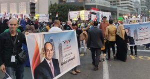 بالصور احتشاد شعب السويس لدعم الرئيس السيسي واحتفالات أكتوبر 