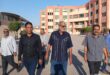 منير ونقيب المعلمين فى جولة تفقدية لمدرسة الميناء التجربية ومدرسةالشهيد حسين سعيد