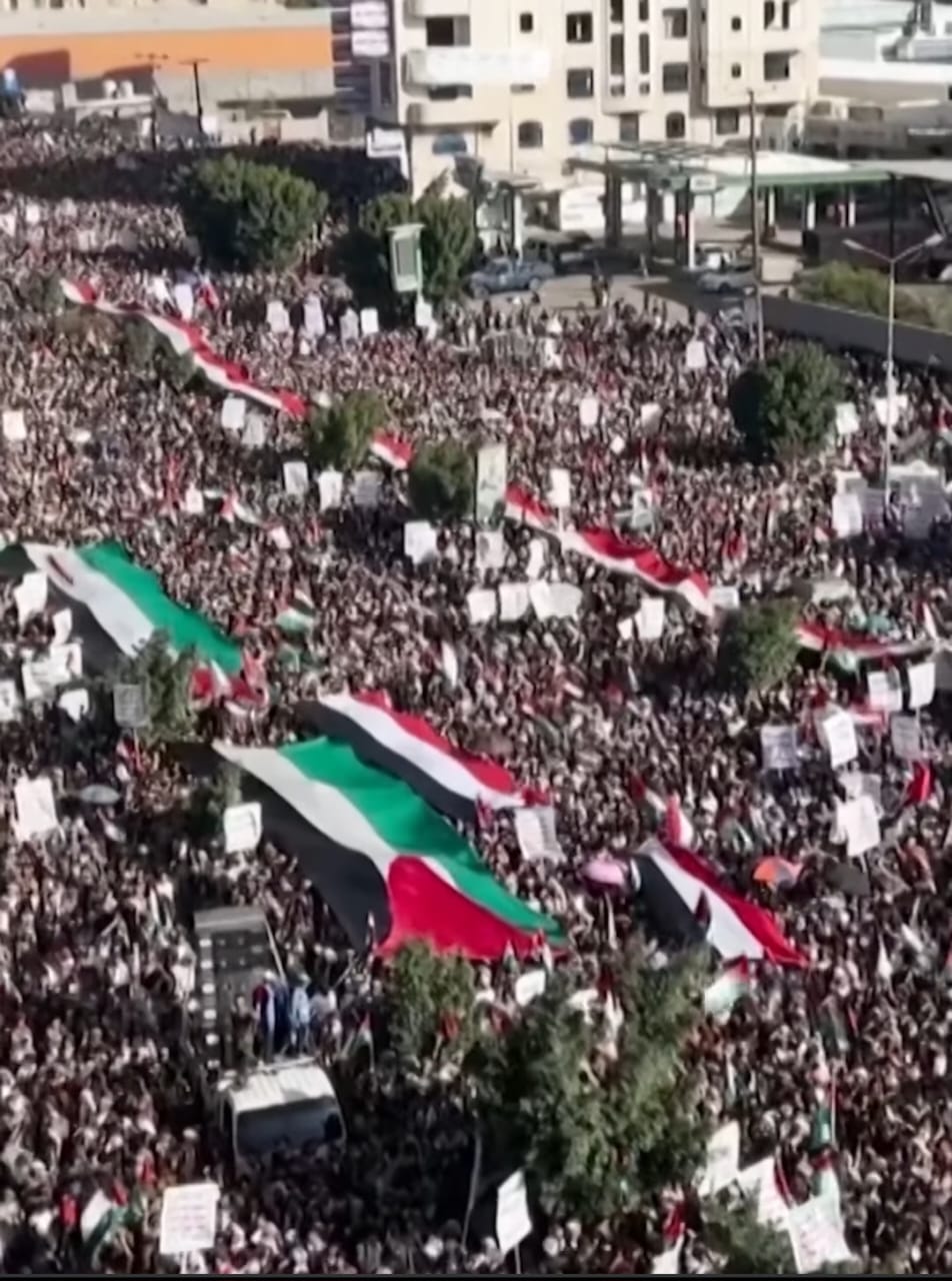 العالم ينتفض نصرة لفلسطين ومظاهرات حاشدة في مصر. و اوروبا وامريكا وبريطانيا