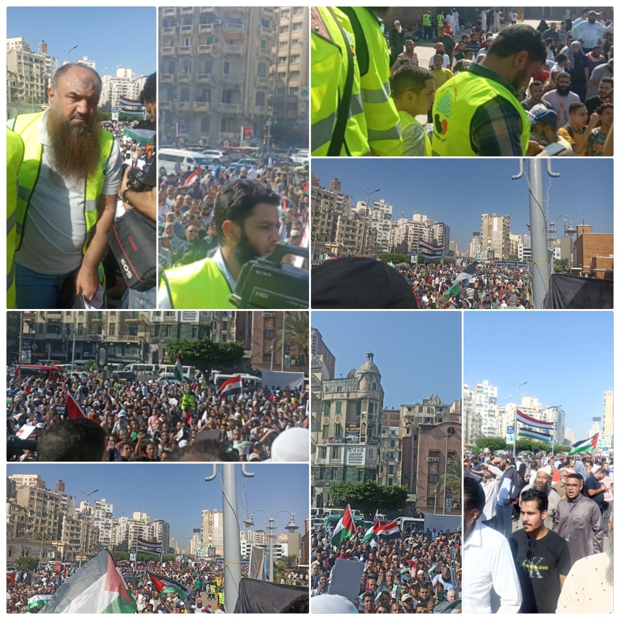 حزب النور السلفي يقود مسيرة حاشدة في الإسكندرية