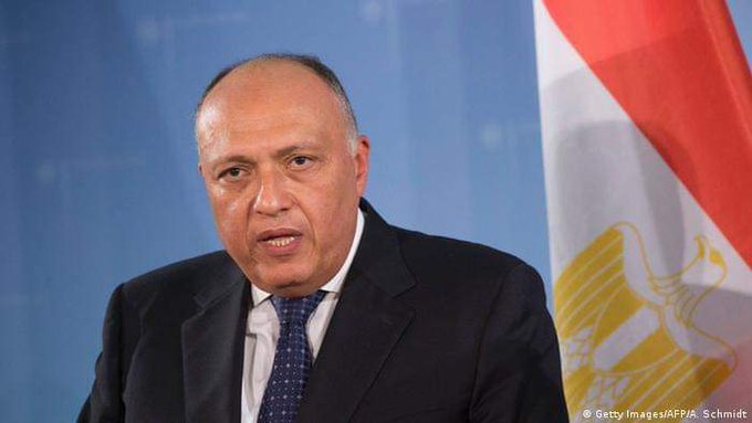 وزير الخارجية ⁧المصري⁩ "سامح شكري" لـ قناه "BBC" ⁧البريطانية