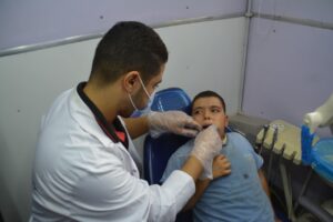 بالصور قافلة راعى مصر الطبية تخدم اهالى محافظة الغربية 