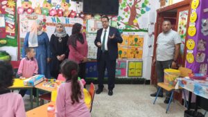 وكيل وزارة التربية والتعليم بالغربية يتابع مدارس شرق طنطا 