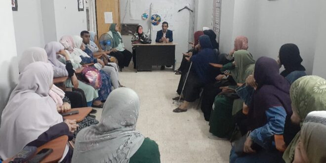 ندوة عن الصحة النفسية والتغذية برعاية جمعية المرأة والتنمية بالإسكندرية