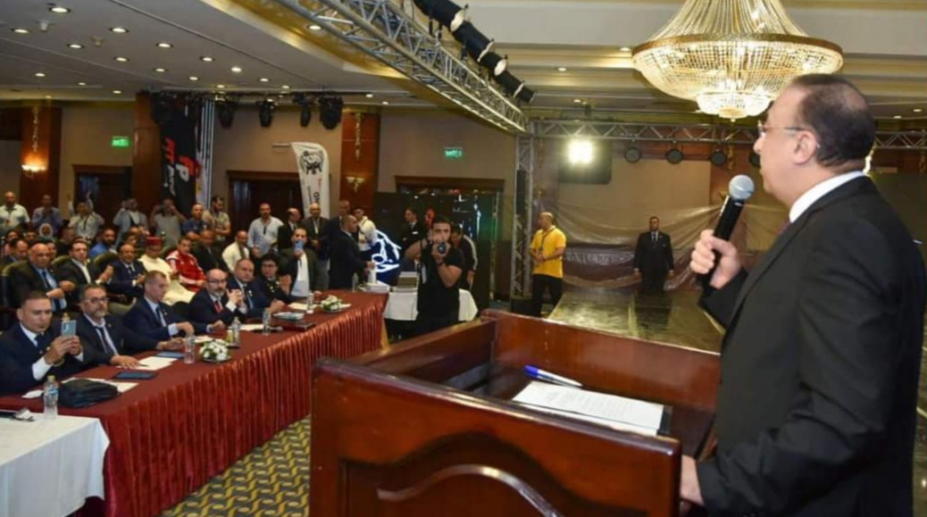 افتتاح البطولة العربية  ٢٣ لكمال الأجسام للرجال بالإسكندرية