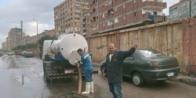 محافظ الإسكندرية رفع درجة الاستعداد مع حالة عدم الاستقرار في الأحوال الجوية