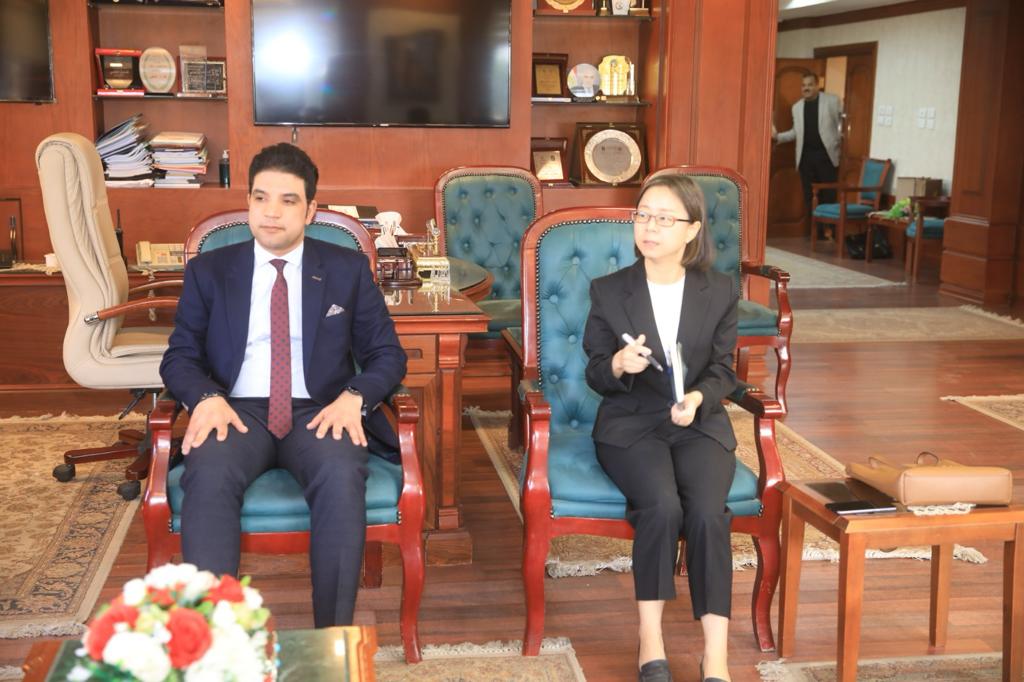 محافظ سوهاج يستقبل سفير كوريا الجنوبية