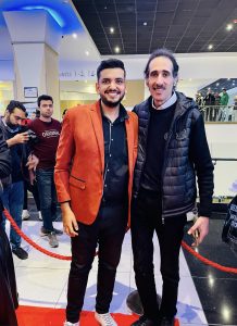 الإعلامي كريم صالح مع الإعلامي مجدي الجلاد