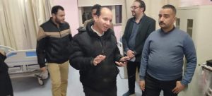 "الجزار" يجري زيارة لمستشفي القناطر الخيرية العام

