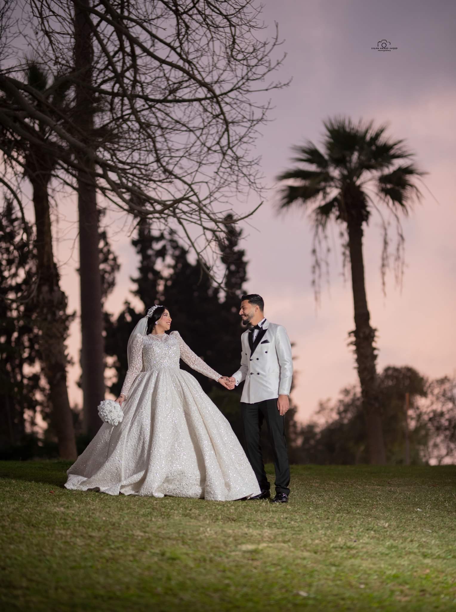 تهنئة بالزواج السعيد لعروس المساء العربي 