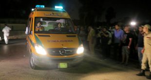 أصابه 6 أشخاص جراء حادث انقلاب سيارة ربع نقل بالطريق الزراعي أمام قرية الفقي