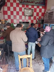 حمله مكبره للتفتيش على المحال التجارية والمطاعم  والصيدليات بغرب الإسكندرية