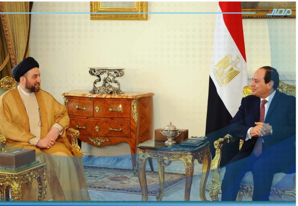 الرئيس السيسي يستقبل وفدا عراقيا للتباحث حول أمن واستقرار المنطقة