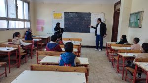 وكيل وزارة التربية والتعليم بالغربية يتابع سير العملية التعليمية بإدارة شرق طنطا 
