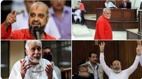 الحكم بإعدام سبعة من أكبر قيادات الإخوان