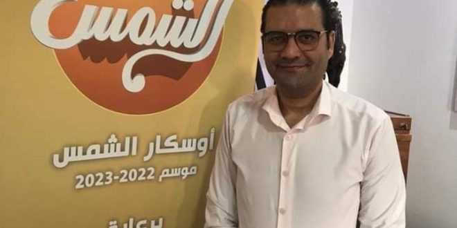 عمر عوض يهنئ الإعلامى محمود العوامرى لتكليفه مديرا لتسويق تليفزيون الشمس