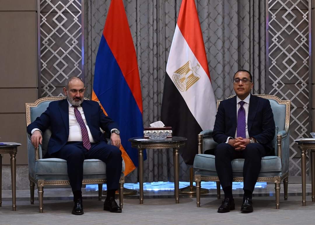 مدبولى : يؤكد اهتمام مصر بزيادة حجم العلاقات الاقتصادية والتجارية مع أرمينيا