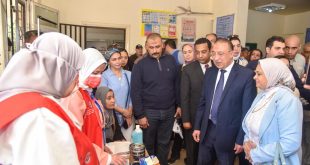 محافظ الإسكندرية يطلق القافلة الطبية بوحدة صحة البيطاش